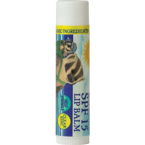 BADGER CLEAR ZINC OXIDE SUNSCREEN LIP BALM