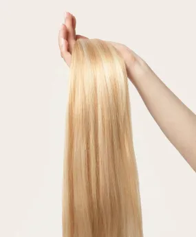 Beach Blonde Highlighted, 20" Seamless Clip-In Hair Extensions, P613/18 | 180g