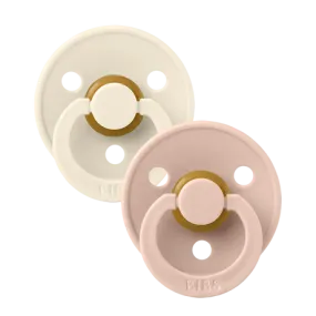 BIBS Colour 2 PACK Ivory/Blush