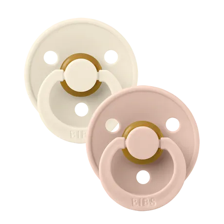 BIBS Colour 2 PACK Ivory/Blush