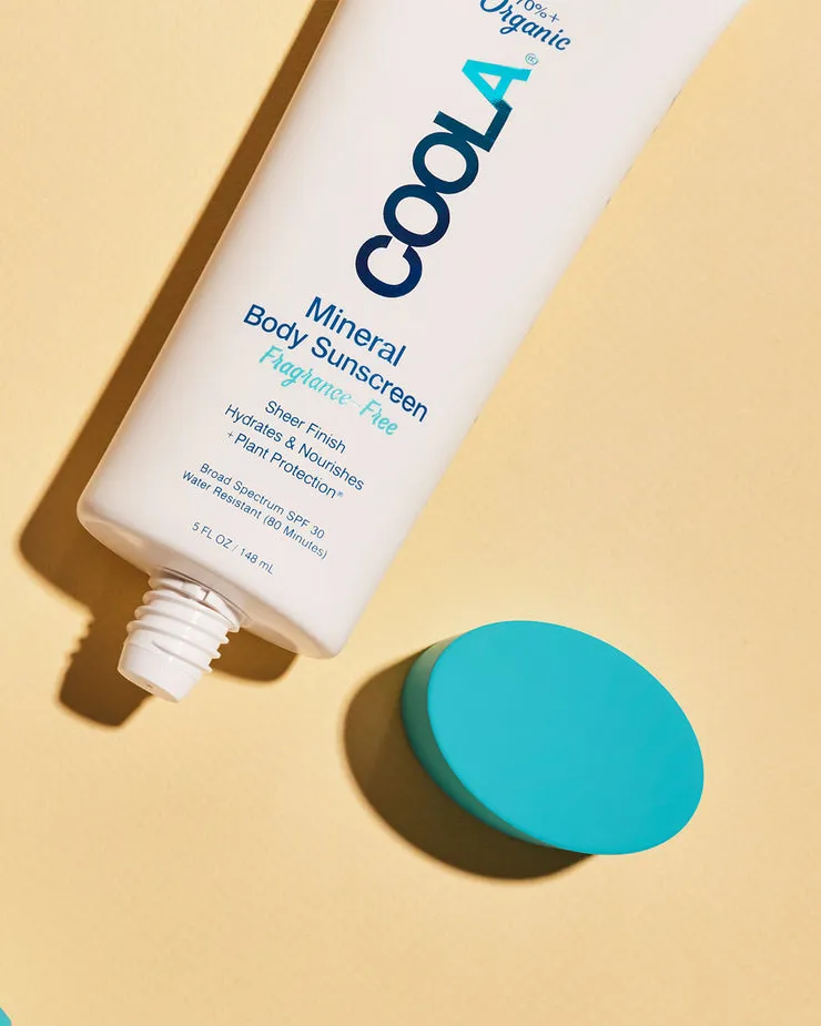 COOLA Mineral Body Sunscreen Lotion SPF50 (Fragrance Free)