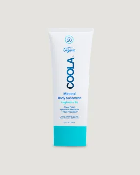 COOLA Mineral Body Sunscreen Lotion SPF50 (Fragrance Free)