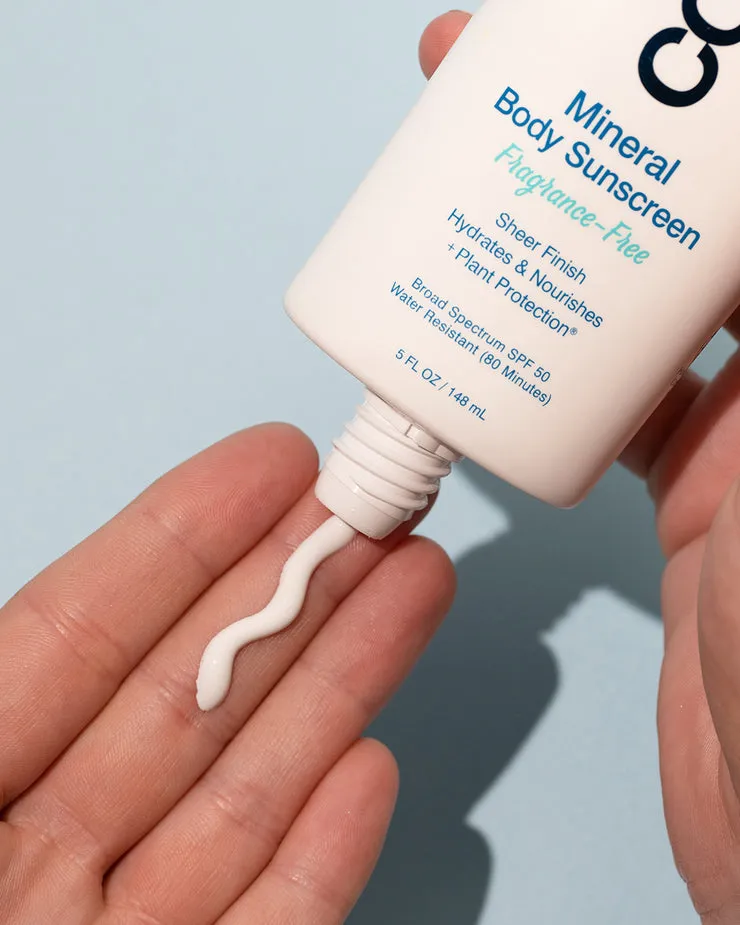 COOLA Mineral Body Sunscreen Lotion SPF50 (Fragrance Free)