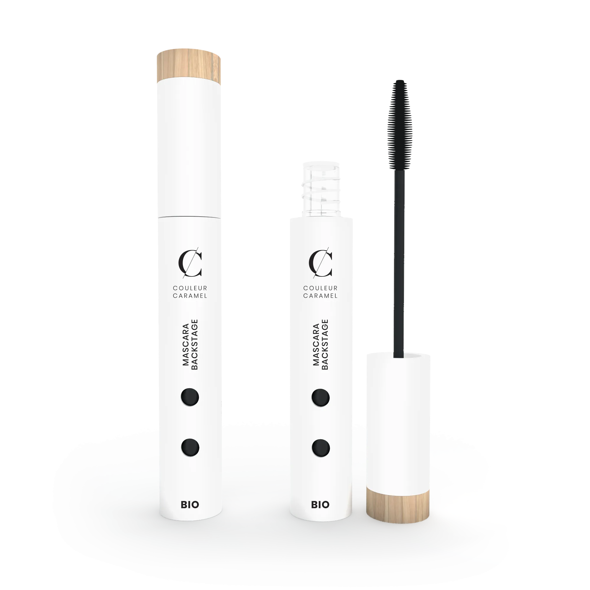 Couleur Caramel Mascara Backstage 31 Extra Noir - Natuurlijke Wimperverlenging & Versteviging 6ml
