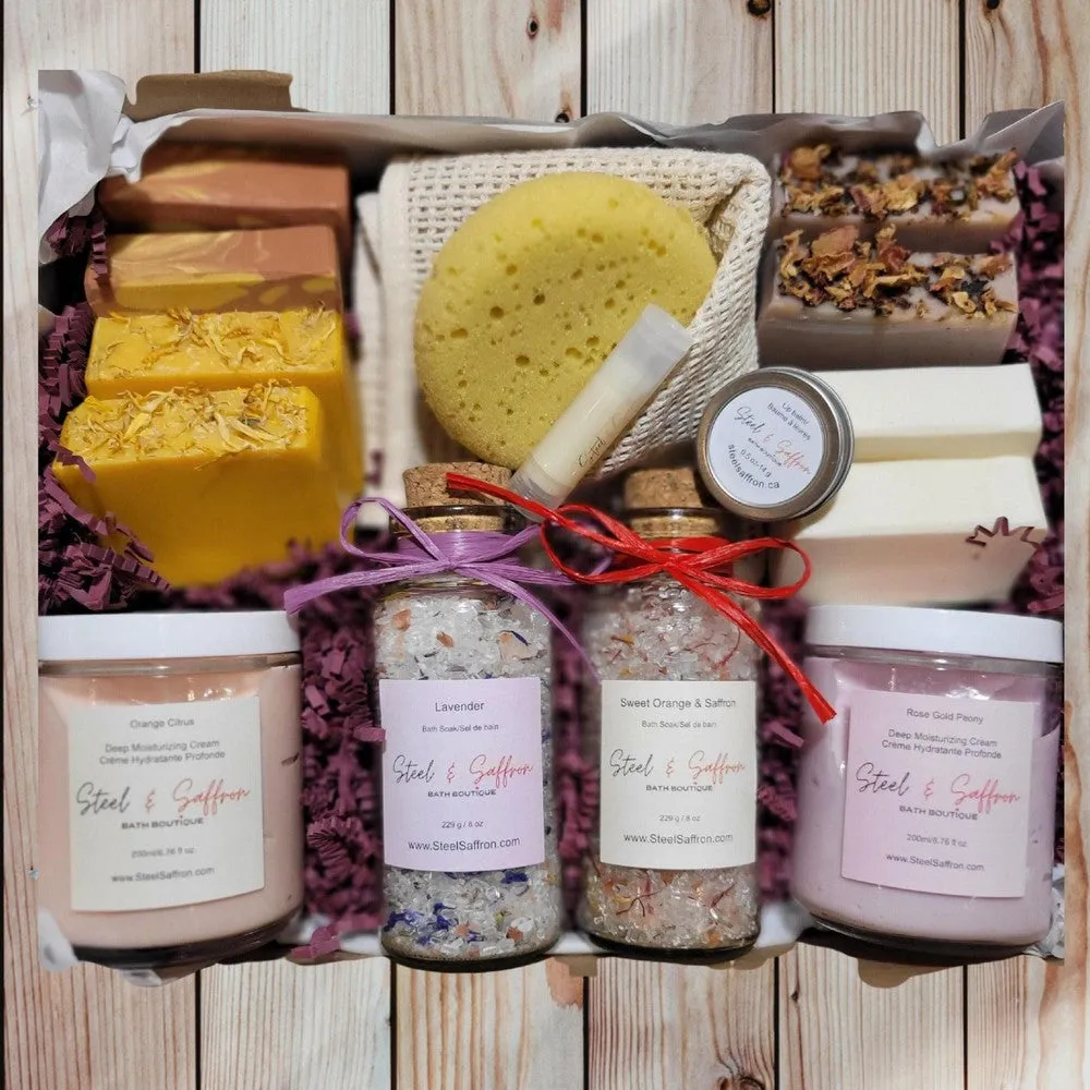 Deluxe Natural Bath Gift Set