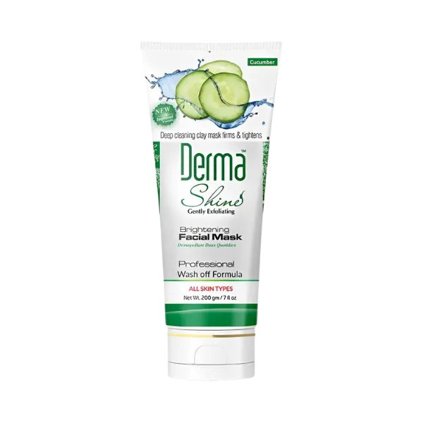 Derma Shine Cucumber Brightening Facial Mask 200Gm