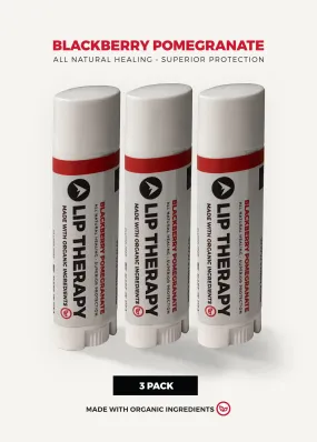 FNDN Lip Therapy - Blackberry Pomegranate / 3-Pack