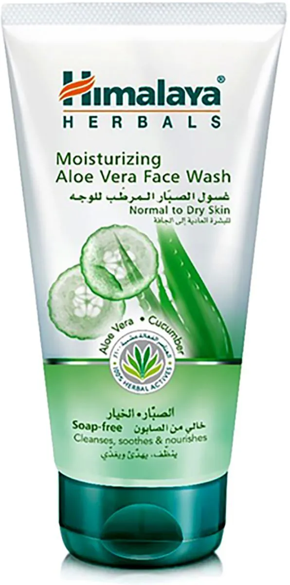 HIMALAYA MOISTURIZING ALOE VERA FACE WASH