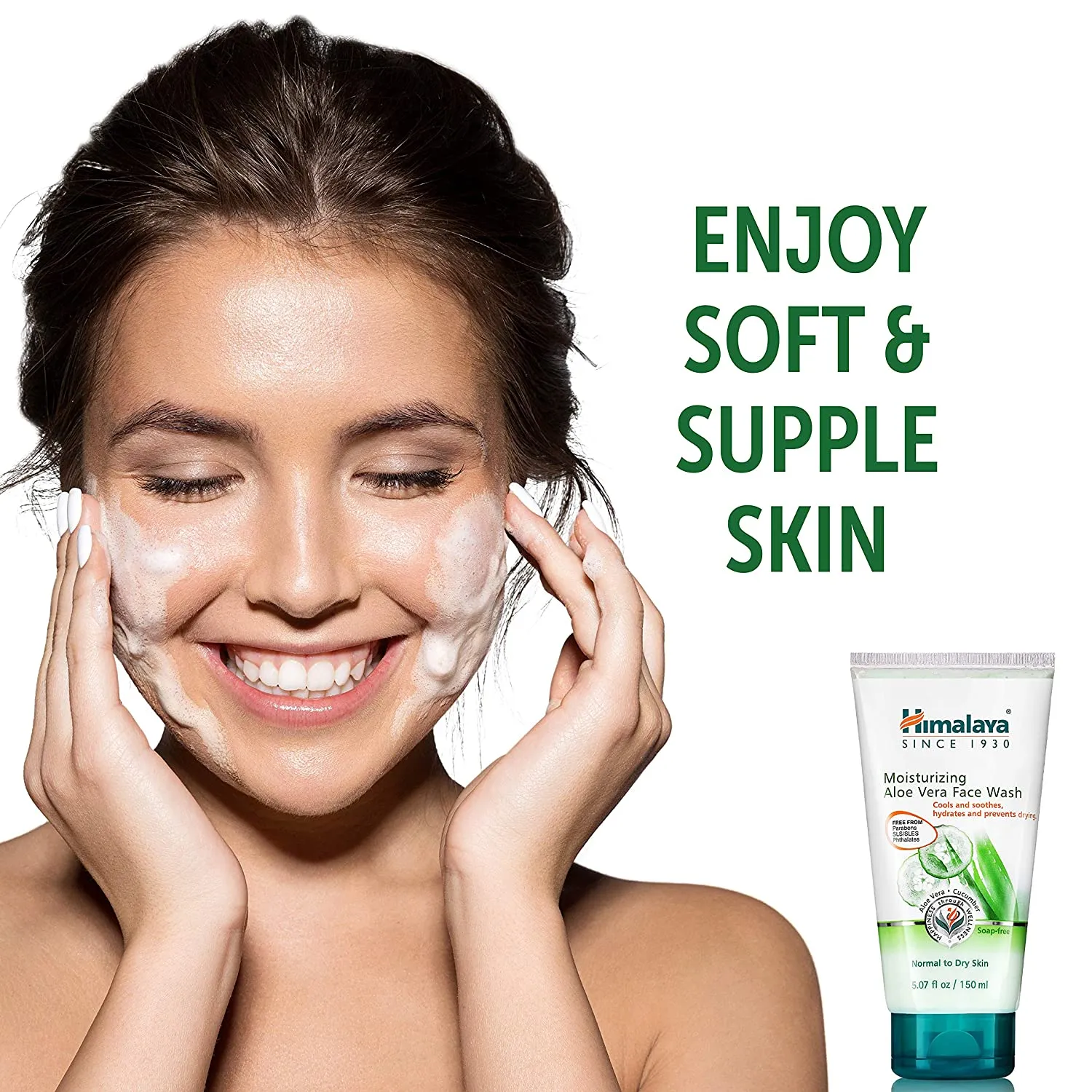 HIMALAYA MOISTURIZING ALOE VERA FACE WASH