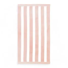 Jumbo Cabana Beach Towel Blush