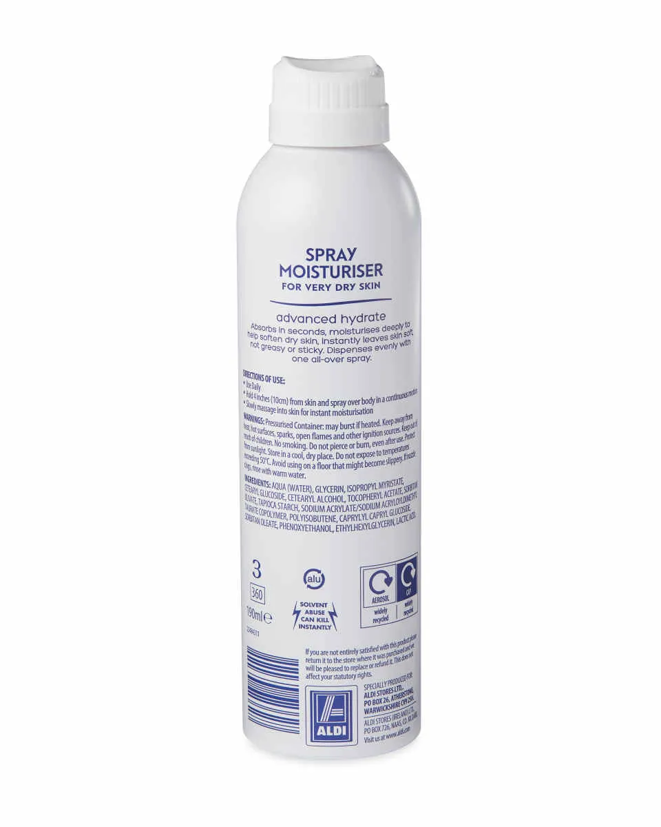 Lacura Hydrate Spray Moisturiser