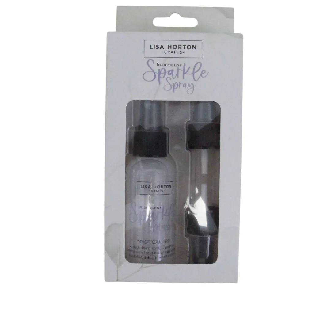 Lisa Horton Crafts Sparkle Spray & 3 Replacement Nozzles/Spray Heads
