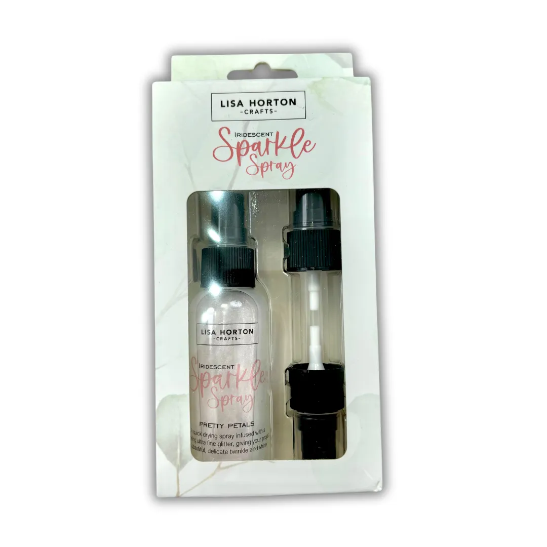 Lisa Horton Crafts Sparkle Spray & 3 Replacement Nozzles/Spray Heads