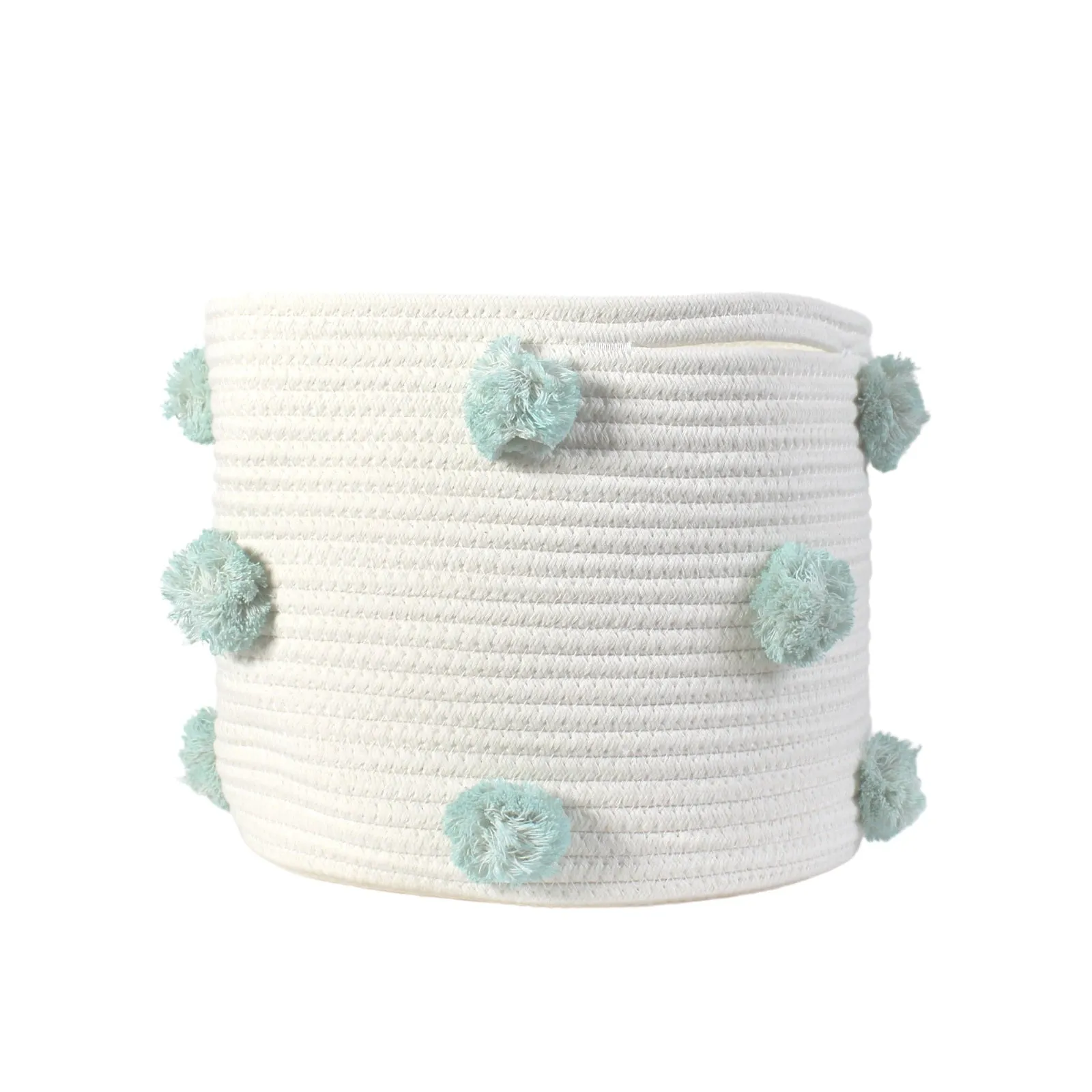 Medium Pom Pom Basket (Click for colors)