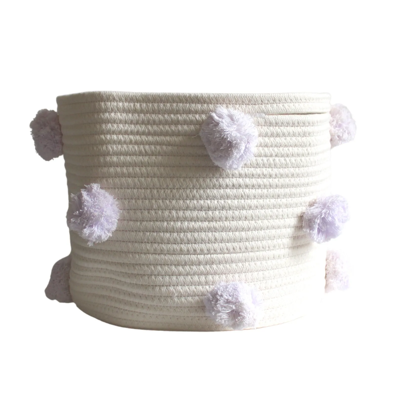 Medium Pom Pom Basket (Click for colors)