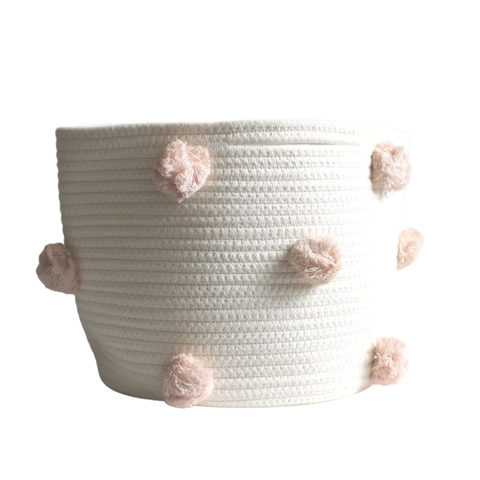 Medium Pom Pom Basket (Click for colors)