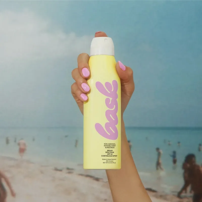 Non-Aerosol Invisible Mist Sunscreen Continuous Spray SPF 50
