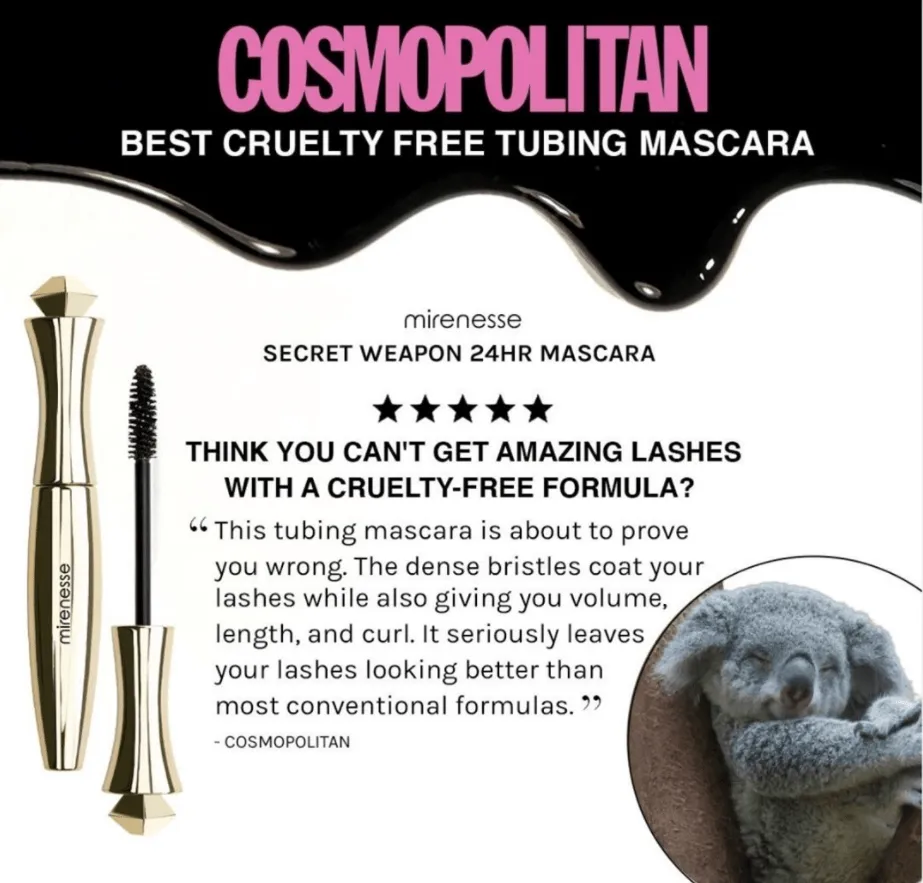 Secret Weapon Super Volume 24hr Mascara Black Mini