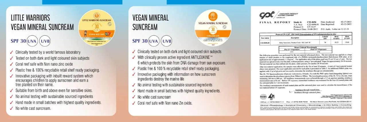 Sunshine Shield: Vegan Natural Défense with DNA Protection (SPF 30)