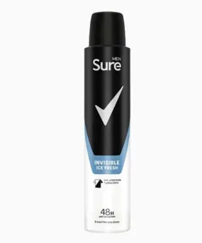 Sure Men Invisible Ice Fresh 48 H Anti-Perspirant Spray