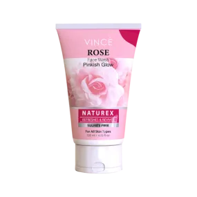 Vince Face Wash Rose Pinkish Glow 120ml